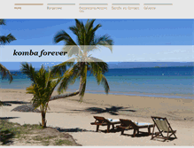 Tablet Screenshot of komba-forever.com